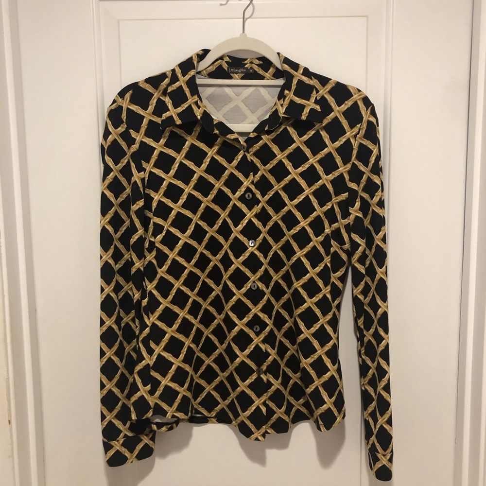 J McLaughlin button down shirt